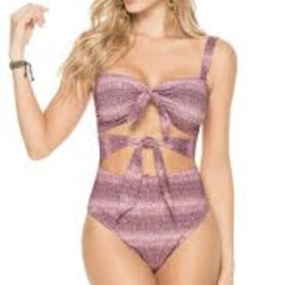 Phax Cut Out Swimsuit M - Picture 1 of 5